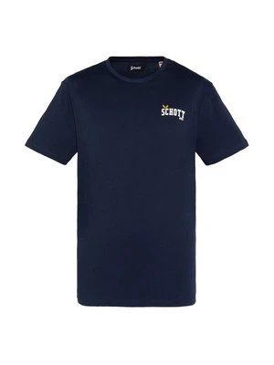 T-shirt z nadrukiem Schott