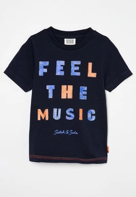 T-shirt z nadrukiem Scotch & Soda