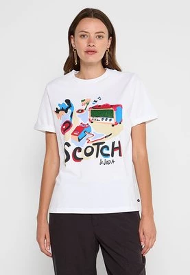 T-shirt z nadrukiem Scotch & Soda