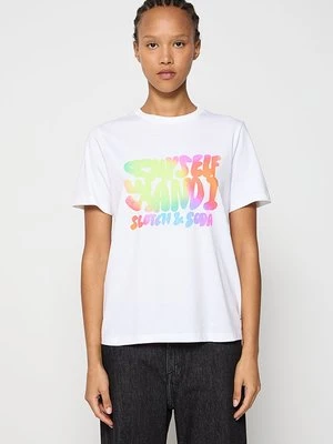 T-shirt z nadrukiem Scotch & Soda