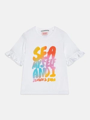 T-shirt z nadrukiem Scotch & Soda