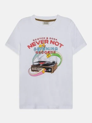 T-shirt z nadrukiem Scotch & Soda