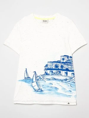 T-shirt z nadrukiem Scotch & Soda