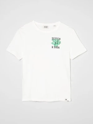 T-shirt z nadrukiem Scotch & Soda