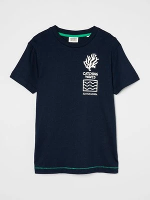 T-shirt z nadrukiem Scotch & Soda