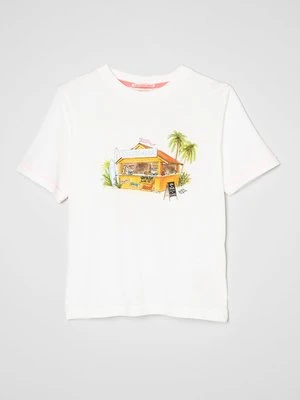 T-shirt z nadrukiem Scotch & Soda