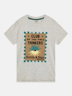 T-shirt z nadrukiem Scotch & Soda