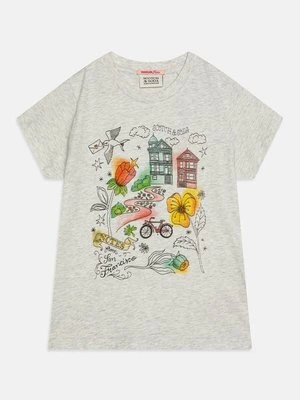 T-shirt z nadrukiem Scotch & Soda