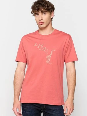 T-shirt z nadrukiem Scotch & Soda