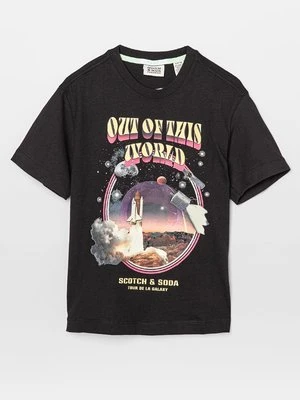 T-shirt z nadrukiem Scotch & Soda