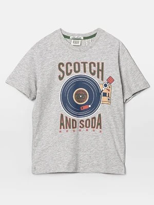 T-shirt z nadrukiem Scotch & Soda