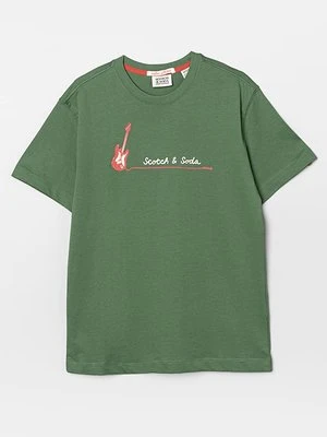 T-shirt z nadrukiem Scotch & Soda