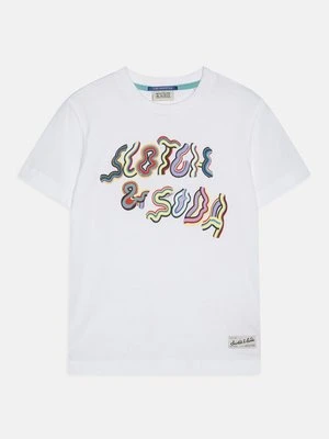 T-shirt z nadrukiem Scotch & Soda