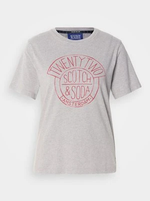 T-shirt z nadrukiem Scotch & Soda