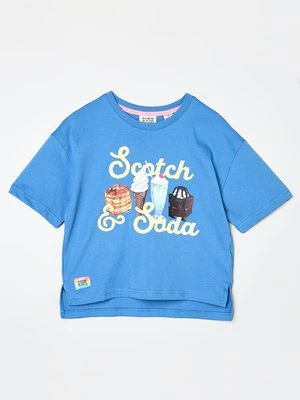 T-shirt z nadrukiem Scotch & Soda