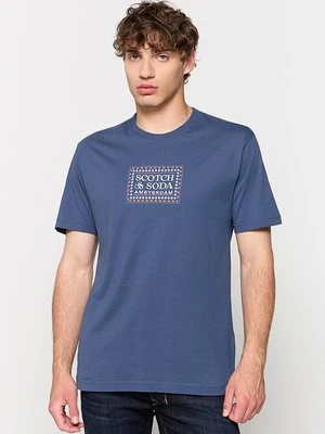 T-shirt z nadrukiem Scotch & Soda