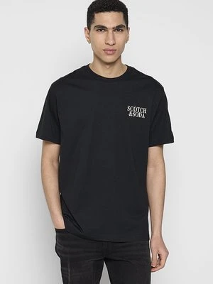 T-shirt z nadrukiem Scotch & Soda
