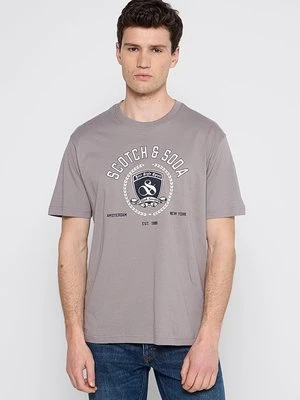T-shirt z nadrukiem Scotch & Soda