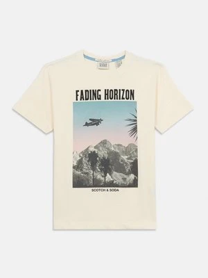 T-shirt z nadrukiem Scotch & Soda