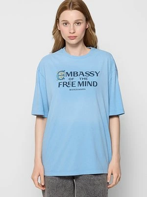 T-shirt z nadrukiem Scotch & Soda