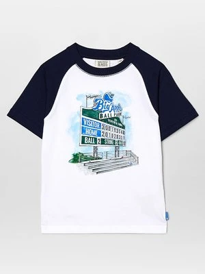 T-shirt z nadrukiem Scotch & Soda