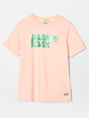 T-shirt z nadrukiem Scotch & Soda