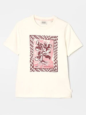 T-shirt z nadrukiem Scotch & Soda