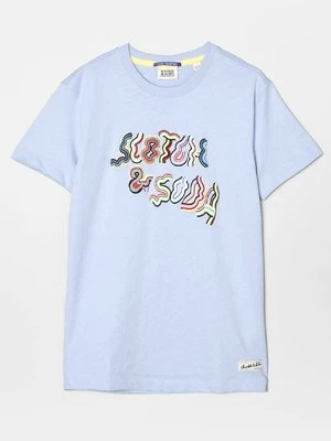 T-shirt z nadrukiem Scotch & Soda
