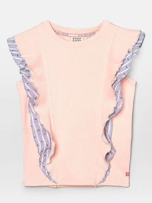 T-shirt z nadrukiem Scotch & Soda