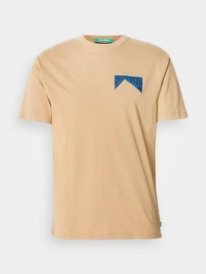 Zdjęcie produktu T-shirt z nadrukiem Scotch & Soda piaskowy