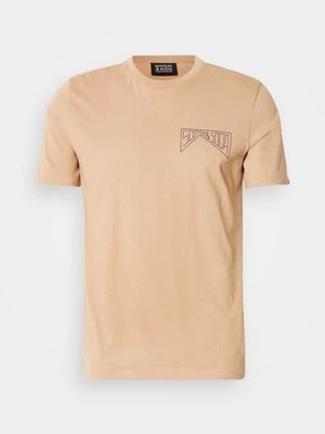 Zdjęcie produktu T-shirt z nadrukiem Scotch & Soda piaskowy