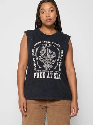 T-shirt z nadrukiem Scotch & Soda