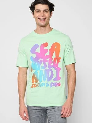 T-shirt z nadrukiem Scotch & Soda