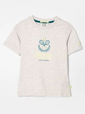 T-shirt z nadrukiem Scotch & Soda