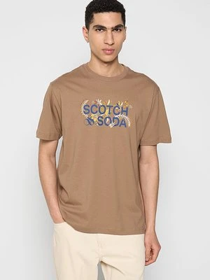 T-shirt z nadrukiem Scotch & Soda