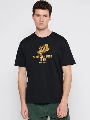 T-shirt z nadrukiem Scotch & Soda