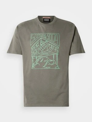 T-shirt z nadrukiem Scotch & Soda