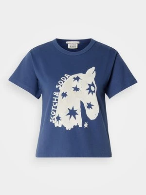 T-shirt z nadrukiem Scotch & Soda