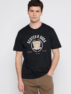 T-shirt z nadrukiem Scotch & Soda