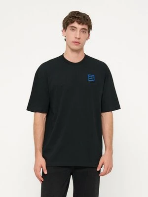 T-shirt z nadrukiem Scotch & Soda czarny