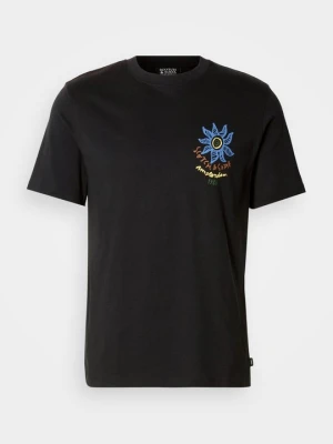 T-shirt z nadrukiem Scotch & Soda czarny