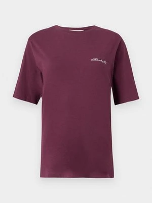 T-shirt z nadrukiem Selected