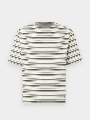 Zdjęcie produktu T-shirt z nadrukiem Selected ciemnozielony