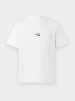 T-shirt z nadrukiem Selected