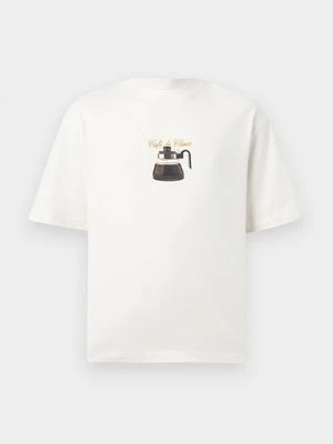 T-shirt z nadrukiem Selected