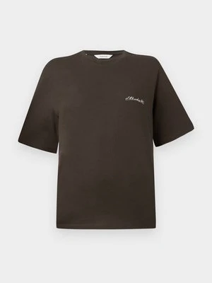 T-shirt z nadrukiem Selected