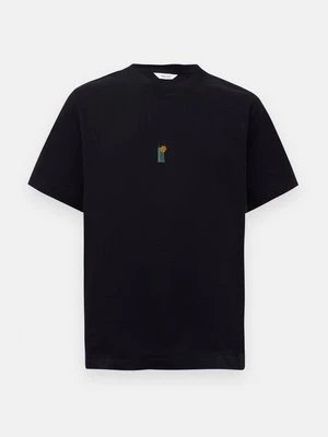 T-shirt z nadrukiem Selected