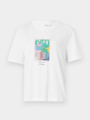 T-shirt z nadrukiem Selected Femme