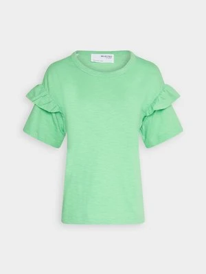 T-shirt z nadrukiem Selected Femme