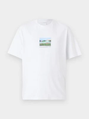 T-shirt z nadrukiem Selected Homme